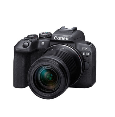 佳能/CANON EOS R10 3.0英寸/2420万/微单微电/全画幅/SD卡+SDHC卡+SDXC卡/单镜头套机/黑色/数字照相机