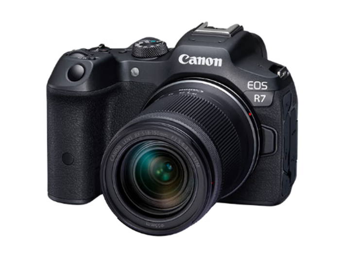 佳能/CANON EOS R7 3.0英寸/3250万/微单微电/APS-C/SD卡+SDHC卡+SDXC卡/单镜头套机/黑色/数字照相机