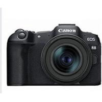 佳能/CANON EOS R8+RF24-105mm f4-7.1 USM 3.0英寸/2420万/微单微电/全画幅/SD卡+SDHC卡+SDXC卡/单机身/黑色/数字照相机
